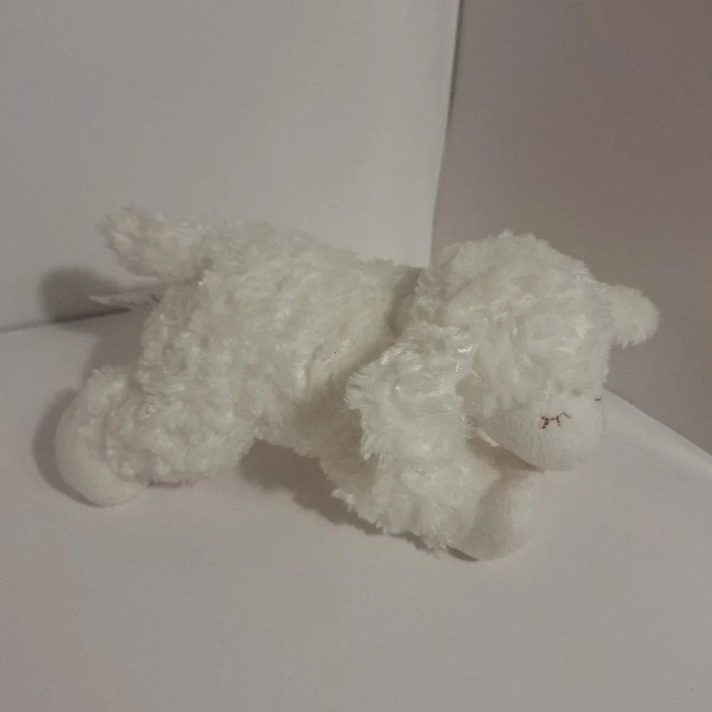 Baby Gund Winky White Baby Lamb  Stuffed Animal‎ with Rattle 8